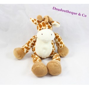 DouDou giraffa NICOTOY compiti beige marrone cm 23