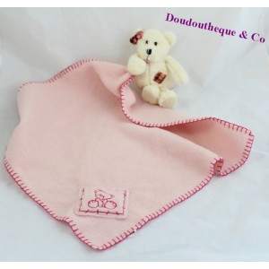 Kuscheldecke Bär Taschentuch ALICE BEAR SHOP Tilly 16 cm