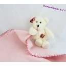 Blankie bear handkerchief ALICE's BEAR SHOP Tilly 16 cm
