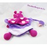 DouDou marionetta coccinella coperta e società Framboiselle viola rosa DC1062 24 cm