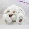 Plush rabbit ENESCO white scarf Brown 21 cm