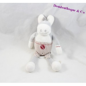 Peluche musicale âne Paquito NOUKIE'S Paquito et Lolita coccinelle 29 cm