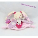Flat, bunny cuddly toy CUDDLY TOY AND COMPANY Owl it shines pink mauve stars