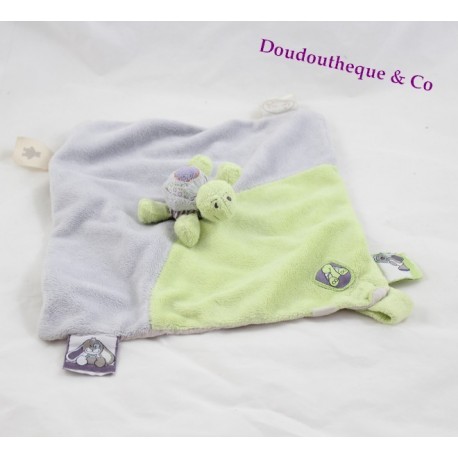 Doudou NOUKIE Schildkröte Yvan Gericht Arthur und Merlin grau grün 24 cm Doudou NOUKIE Schildkröte Yvan Gericht Arthur und Merlin grau grün 24 cm