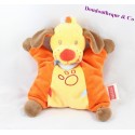 Peluche Chien NATTOU Tim et Lily 22 cm orange