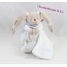 Celeste comforter rabbit DOUDOU ET COMPAGNIE white gray star