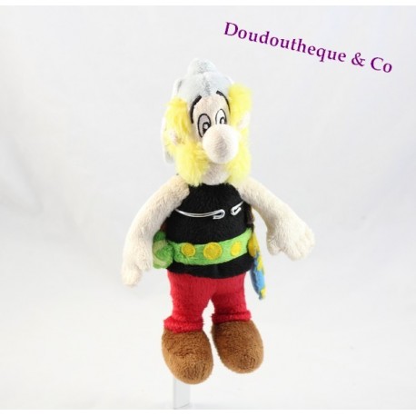 Peluche Astérix Parc Astérix et Obélix 2011 Goscinny Uderzo écusson 20 cm