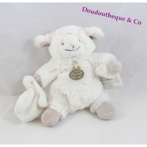 Doudou lamb DOUDOU and company my tiny white sheep taupe