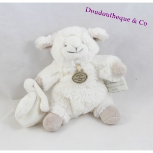 Doudou Lamm DOUDOU und Gesellschaft meine winzigen weißen Schafe taupe