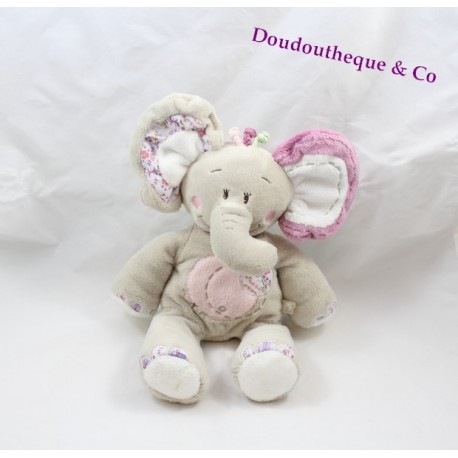 Doudou triangle plat Nina la souris NOUKIE'S Doudou triangle plat Nina la souris NOUKIE'S