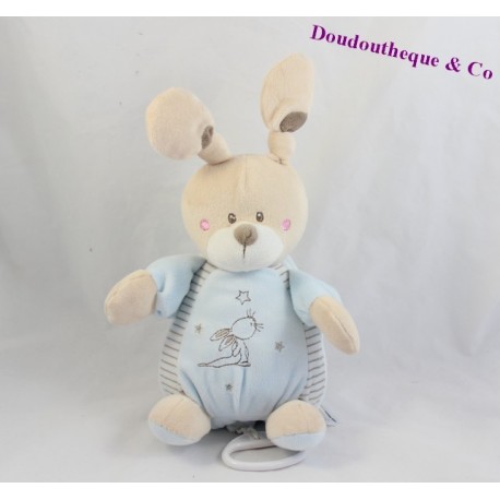 Peluche musicale lapin SIMBA TOYS BENELUX bleu étoiles Nicotoy 21 cm Peluche musicale lapin SIMBA TOYS BENELUX bleu étoiles Nicotoy 21 cm