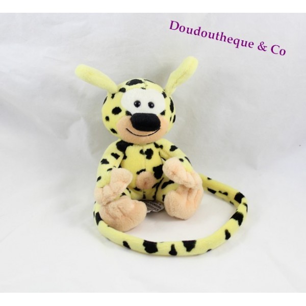 Peluche Marsupilami AJENA NOUNOURS jaune tâches noir 30 cm - SOS do