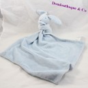 Doudou Kaninchen PRIMARK FRÜHZEIT Blau große Taschentuch
