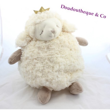 Plüsch Schaf ETAM reichen Pyjamas Krone Glitzer 40 cm Plüsch Schaf ETAM reichen Pyjamas Krone Glitzer 40 cm