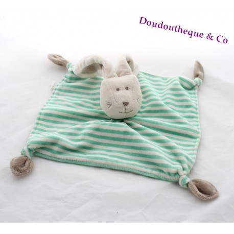 SIMBA DICKIE rabbit flat comforter striped green