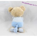 Teddy bear musicali TEX BABY blu razzo svincolo 24 cm