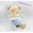 Teddy bear musicali TEX BABY blu razzo svincolo 24 cm