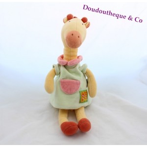 Doudou plat Girafe MOULIN ROTY Les Loustics