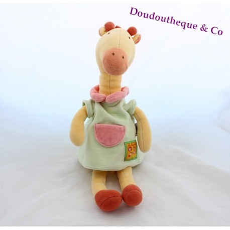 Doudou plat Girafe MOULIN ROTY Les Loustics