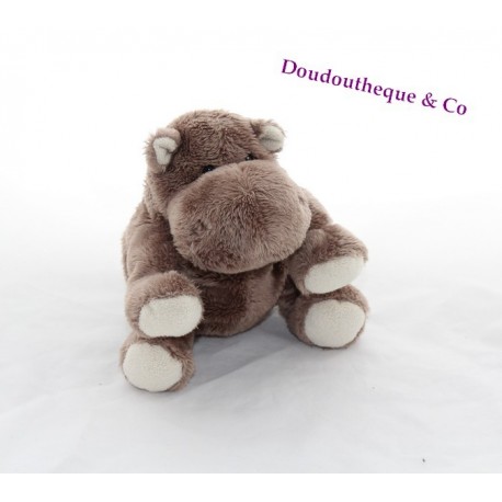 Peluche doudou Hippopotame NICOTOY TOTAL 25 cm