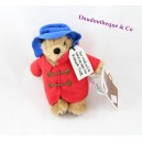 Peluche ours Paddington Bear RÄTTSTART manteau rouge chapeau bleu 18 cm Limité 2014