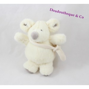 Doudou souris HISTOIRE D'OURS beige 35cm