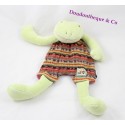 Doudou dish Perlette frog MOULIN ROTY The Big Family 32 cm