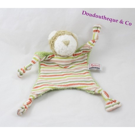 Doudou peluche Lapin SIGIKID robe fleurit Doudou peluche Lapin SIGIKID robe fleurit
