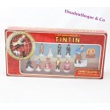 Coffret collector fèves Tintin 11 fèves en porcelaine dont 1 géante
