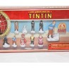 Coffret collector fèves Tintin 11 fèves en porcelaine dont 1 géante