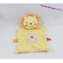 Lion flat comforter NICOTOY yellow orange cross center 22 cm