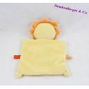 Lion flat comforter NICOTOY yellow orange cross center 22 cm