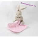 Doudou rabbit Wheat grain pink handkerchief candy 30 cm