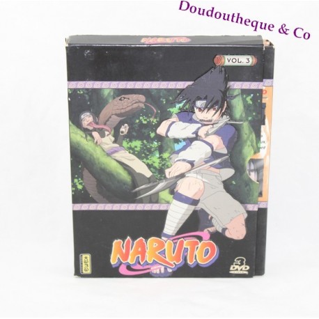 Box 3 DVD Naruto KANA vol.3 episodi da 26 a 39