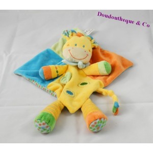 Doudou plat girafe VETIR 22x22cm