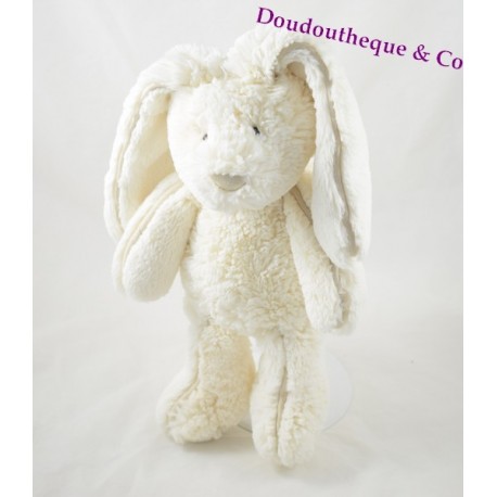 Felpa doudou conejo ZARA HOME 30 cm blanco