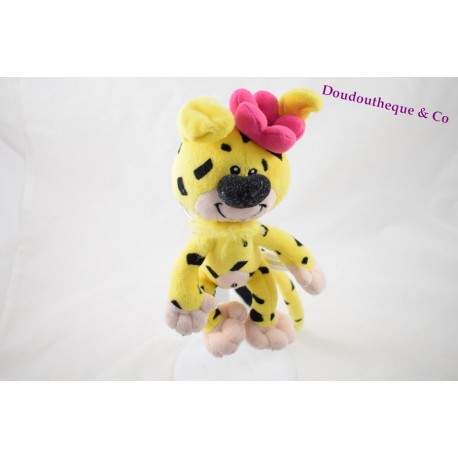 Peluche bébé Marsupilami AJENA NOUNOURS noir 16 cm assis