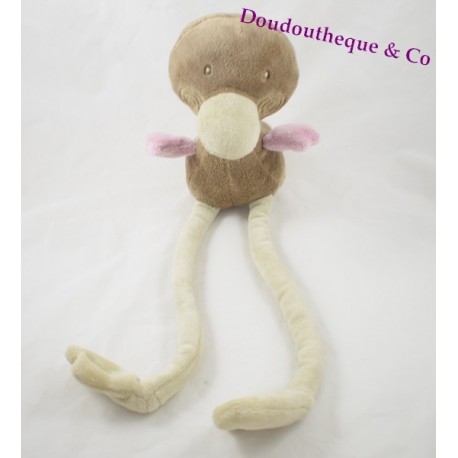 Plüsch Schmusetuch Ente CADET ROUSSELLE grau 45 cm Plüsch Schmusetuch Ente CADET ROUSSELLE grau 45 cm