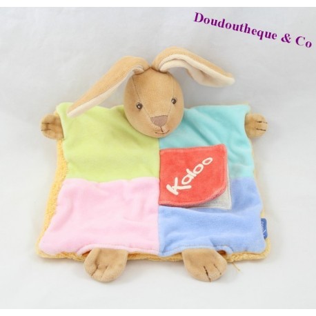 Peluche doudou Chat KALOO patapouf marin Kaloo Blue 21 cm Peluche doudou Chat KALOO patapouf marin Kaloo Blue 21 cm
