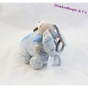 Doudou musical lapin Celestine DOUDOU ET COMPAGNIE 20cm