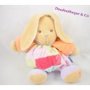 Plüschhase KALOO 1 2 3 lila rosa arm orange 25 cm