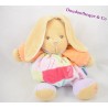 Plüschhase KALOO 1 2 3 lila rosa arm orange 25 cm