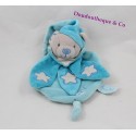 Flat Teddy bear BABY NAT ' the blue Luminescents star 25 cm
