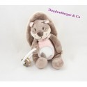 Doudou Eichhörnchen NOUKIE Theillaud Erwachen Oscarine und Theillaud rosa braun Spiegel