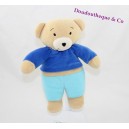 Nounours Ajena T'choupi doudou peluche 22 cm