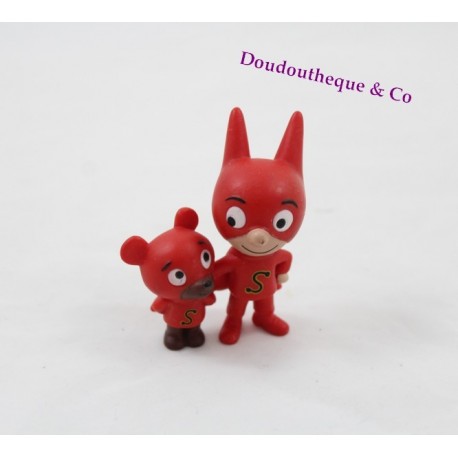 Figur Samsam PAPO mit Sam tragen 6 cm 2007 Figur Samsam PAPO mit Sam tragen 6 cm 2007