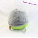 Peluche balle cochon TCC Angry Birds vert avec son casque 22 cm