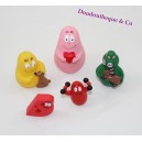 Lot de 5 figurines Barbapapa PLASTOY Pvc jouet