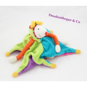 Doudou reversible Kobold Kapuziner Dragobert MOULIN ROTY Doudou Cache cache-39 cm