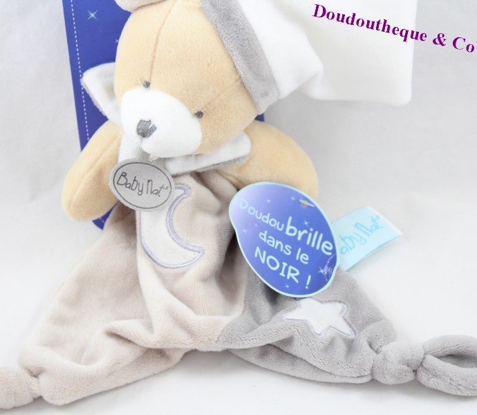 doudou baby nat ours luminescent